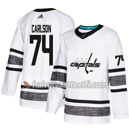 Miesten NHL Washington Capitals Pelipaita John Carlson 74 2019 All-Star Adidas Valkoinen Authentic